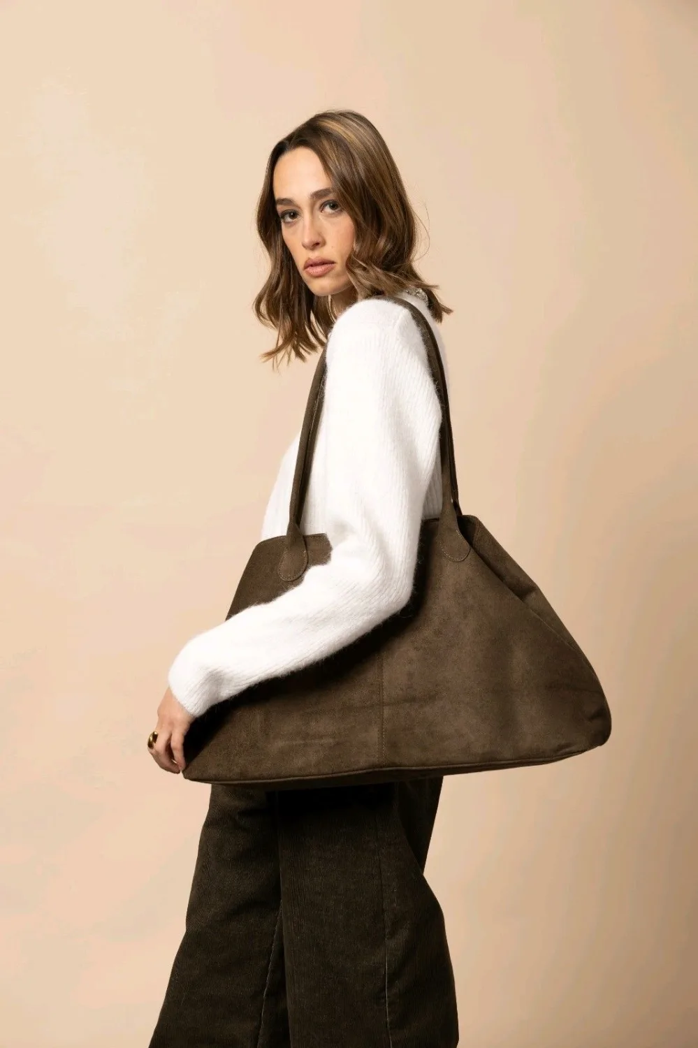 BORSA CAMOSCIO