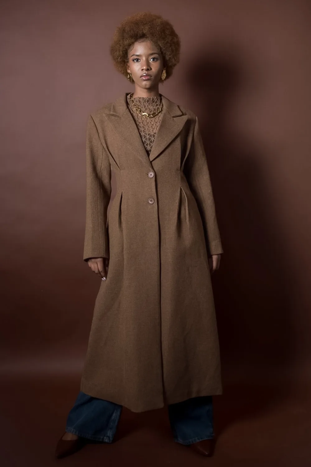 CAPPOTTO SLIM MARRONE
